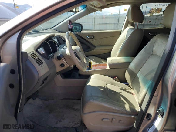 2010 Nissan Murano S with VIN JN8AZ1MUXAW004072, listed as a Copart auction lot 48004365 with 106,234 mi miles and Salvage Title. Bid and sale history available at carsss.com. Image 7.