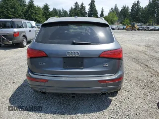 2015 Audi Q5 Premium Plus with VIN WA1CMAFP2FA032411, listed as a Copart auction lot 60981165 with 123,270 mi miles and Salvage title. Bid and sale history available at DreamBid. Image 6.