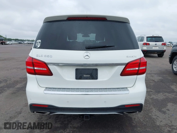 2017 Mercedes-Benz GLS 550 with VIN 4JGDF7DE2HA791695, listed as a IAAI auction lot 42507278 with 185,884 mi miles and . Bid and sale history available at DreamBid. Image 17.