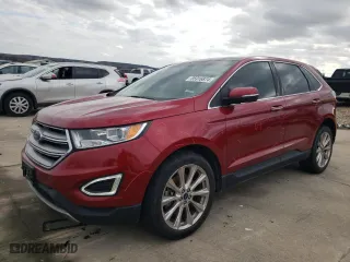 2017 Ford Edge Titanium with VIN 2FMPK3K81HBB56177, listed as a Copart auction lot 85916874 with 102,945 mi miles and Clean Title. Bid and sale history available at carsss.com. Image 1.