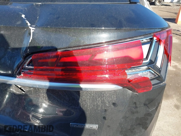 2021 Audi Q5 Premium Plus with VIN WA1BAAFY9M2048397, listed as a IAAI auction lot 41486775 with 39,624 mi miles and . Bid and sale history available at DreamBid. Image 21.