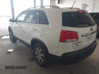 2011 Kia Sorento LX with VIN 5XYKT4A1XBG171544, listed as a IAAI auction lot 42170618 with 208,700 mi miles. Bid and sale history available at carsss.com. Image 3.