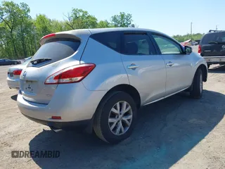 2012 Nissan Murano SV with VIN JN8AZ1MW8CW227408, listed as a IAAI auction lot 42153588 with 144,179 mi miles and . Bid and sale history available at carsss.com. Image 4.