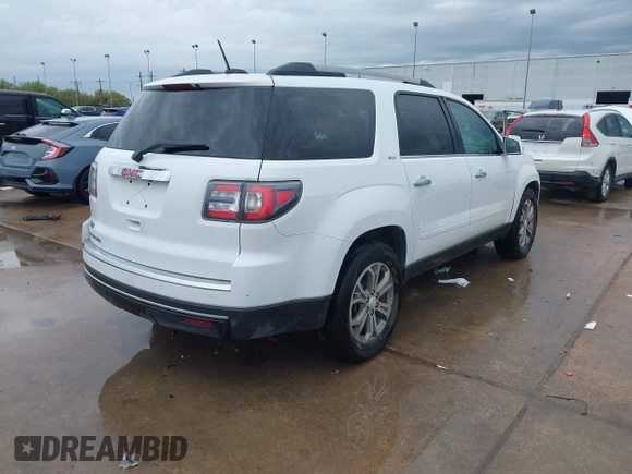 2016 GMC Acadia SLT with VIN 1GKKRRKD3GJ178657, listed as a IAAI auction lot 41879134 with 242,056 mi miles. Bid and sale history available at carsss.com. Image 4.