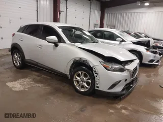 2016 Mazda CX-3 Sport with VIN JM1DKFB72G0135676, listed as a IAAI auction lot 41530318 with 144,588 mi miles. Bid and sale history available at carsss.com. Image 1.