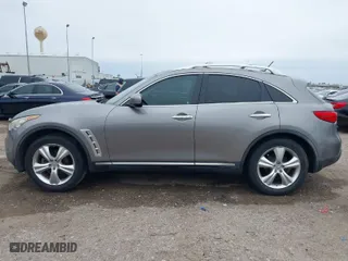 2010 Infiniti FX35 with VIN JN8AS1MU5AM800387, listed as a IAAI auction lot 41571442 with 198,379 mi miles. Bid and sale history available at carsss.com. Image 14.