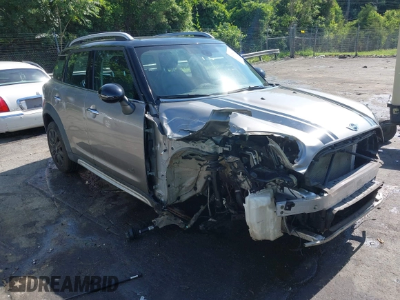 2018 MINI Countryman Cooper S with VIN WMZYT5C37J3E59574, listed as a IAAI auction lot 42534496 with 51,347 mi miles and . Bid and sale history available at DreamBid. Image 1.