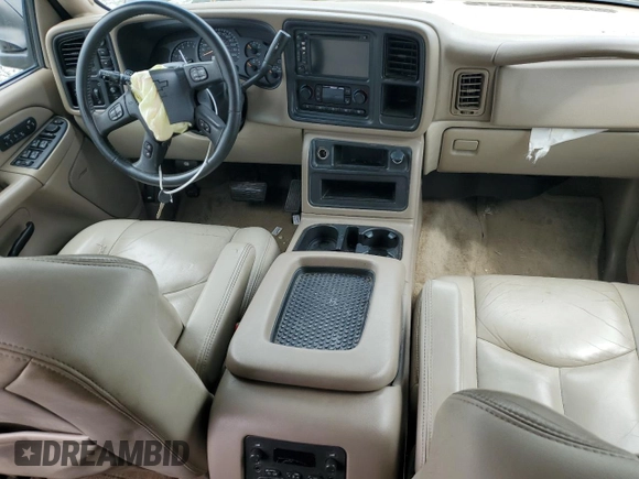 2005 Chevrolet Tahoe Z71 with VIN 1GNEK13T25R166929, listed as a Copart auction lot 71658224 with 0 mi miles and Salvage Title. Bid and sale history available at carsss.com. Image 8.