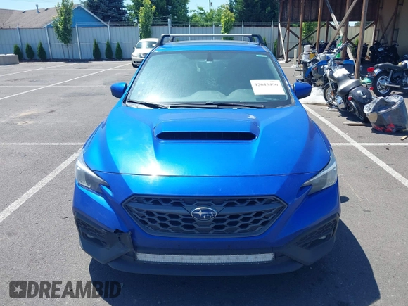 2022 Subaru WRX Premium with VIN JF1VBAF68N9027974, listed as a IAAI auction lot 42643496 with 46,734 mi miles and . Bid and sale history available at DreamBid. Image 12.