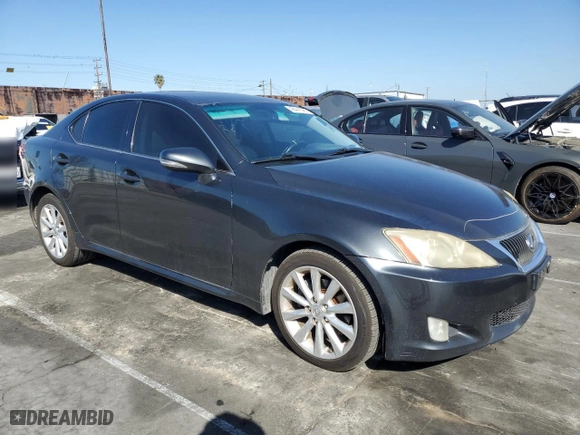 2010 Lexus IS 250 with VIN JTHBF5C29A5123025, listed as a Copart auction lot 46441365 with NaN miles and Salvage Title. Bid and sale history available at carsss.com. Image 4.