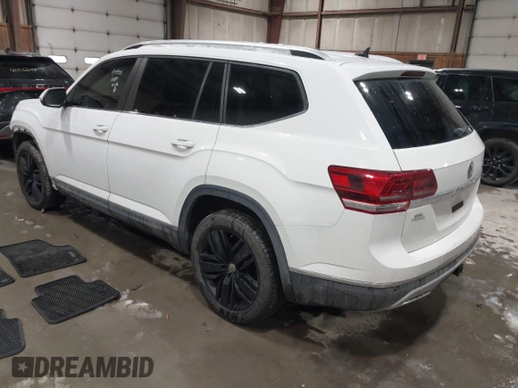 2018 Volkswagen Atlas SEL with VIN 1V2MR2CAXJC557973, listed as a IAAI auction lot 41535114 with 107,894 mi miles and . Bid and sale history available at DreamBid. Image 3.