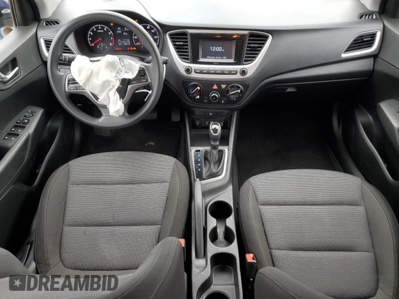 2022 Hyundai Accent SEL with VIN 3KPC24A66NE158763, listed as a Copart auction lot 72641223 with 30,317 mi miles. Bid and sale history available at carsss.com. Image 8.