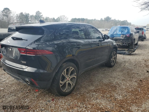 2020 Jaguar E-PACE SE with VIN SADFP2FX1L1Z82159, listed as a Copart auction lot 47051425 with 61,465 mi miles and Salvage Title. Bid and sale history available at carsss.com. Image 3.