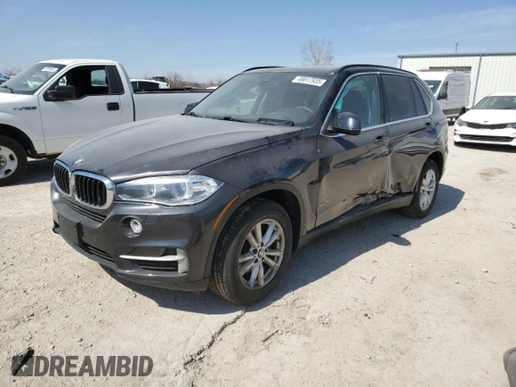 2015 BMW X5 xDrive35i z VIN 5UXKR0C52F0P15813, wystawiony jako Copart lot #48817935 z przebiegiem 50 322 mil mil oraz Szkoda całkowita • Salvage title. Historia ofert i sprzedaży dostępna na DreamBid. Obrazek 1.
