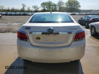 2012 Buick LaCrosse Premium 1 with VIN 1G4GD5E35CF347291, listed as a Copart auction lot 55397495 with 100,850 mi miles and Salvage title. Bid and sale history available at DreamBid. Image 6.