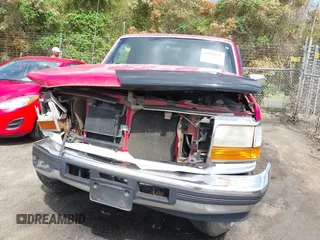 1996 Ford F-150 with VIN 1FTEF14H3TLA99183, listed as a IAAI auction lot 41958926 with 223,150 mi miles. Bid and sale history available at carsss.com. Image 6.