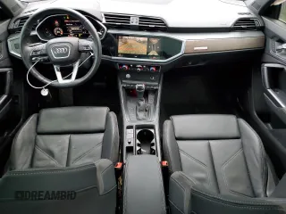 2020 Audi Q3 S line Prestige with VIN WA1FECF35L1122408, listed as a Copart auction lot 82124404 with 29,350 mi miles and Salvage Title. Bid and sale history available at carsss.com. Image 8.