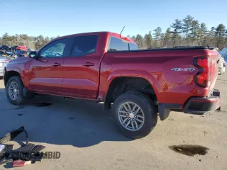 2024 Chevrolet Colorado 4WD LT z VIN 1GCPTCEK0R1161439, wystawiony jako Copart lot #46955615 z przebiegiem Nie podano mil oraz Szkoda całkowita • Salvage title. Historia ofert i sprzedaży dostępna na DreamBid. Obrazek 2.