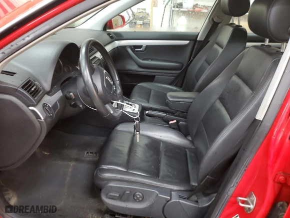 2008 Audi A4 2.0T with VIN WAUDF78E98A146828, listed as a Copart auction lot 78425084 with 122,649 mi miles and Clean Title. Bid and sale history available at carsss.com. Image 7.