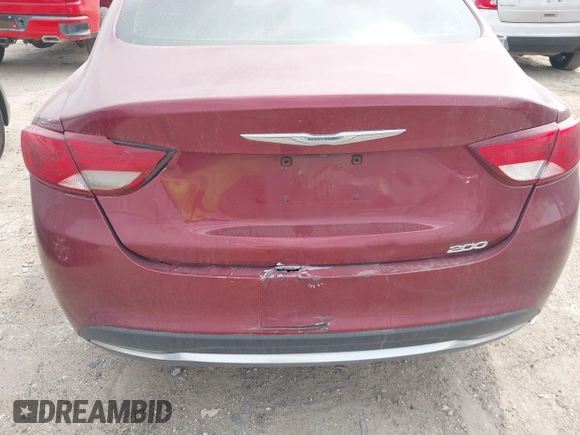 2015 Chrysler 200 Limited with VIN 1C3CCCAB3FN606107, listed as a IAAI auction lot 42062802 with 97,011 mi miles and . Bid and sale history available at DreamBid. Image 6.