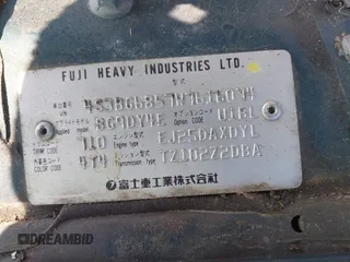 1998 Subaru Legacy Outback с VIN 4S3BG6857W7616074, выставлен на аукционе IAAI как лот 41541984 с пробегом 172 859 миль миль и . История ставок и продаж доступна на DreamBid. Изображение 9.