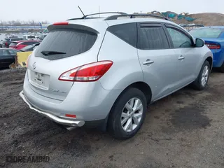 2012 Nissan Murano LE with VIN JN8AZ1MW6CW210302, listed as a IAAI auction lot 41843699 with 125,787 mi miles. Bid and sale history available at carsss.com. Image 4.