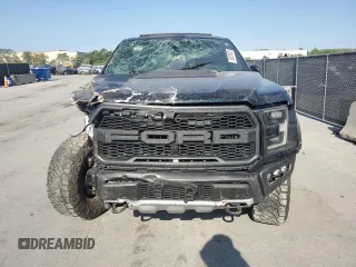 2017 Ford F-150 Raptor with VIN 1FTFW1RG2HFC18383, listed as a Copart auction lot 53520625 with 119,522 mi miles and Clean Title. Bid and sale history available at DreamBid. Image 5.