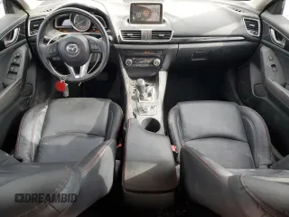 2014 Mazda 3 i Grand Touring with VIN JM1BM1W78E1107449, listed as a Copart auction lot 52378045 with 98,035 mi miles and Salvage Title. Bid and sale history available at carsss.com. Image 8.