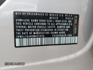 2014 Volkswagen Jetta TDI w/Premium with VIN 3VWLL7AJ6EM431528, listed as a Copart auction lot 48717075 with 149,664 mi miles and Salvage title. Bid and sale history available at DreamBid. Image 14.