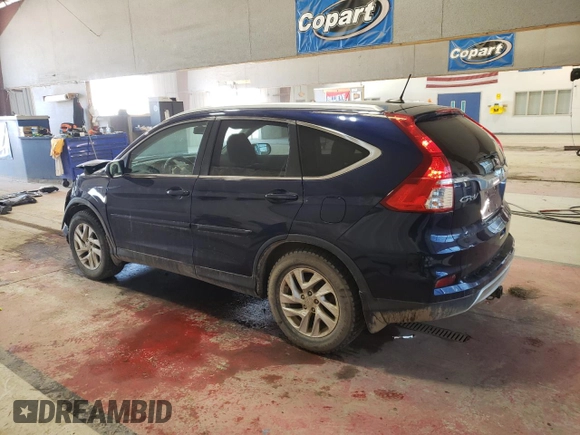 2015 Honda CR-V EX-L with VIN 2HKRM4H77FH606024, listed as a Copart auction lot 48715065 with 149,546 mi miles and Salvage Title. Bid and sale history available at carsss.com. Image 2.