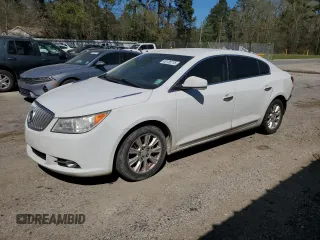 2012 Buick LaCrosse Leather with VIN 1G4GC5ER1CF233120, listed as a Copart auction lot 49136775 with 122,662 mi miles and Salvage Title. Bid and sale history available at carsss.com. Image 1.