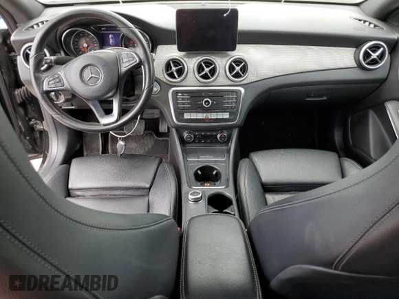 2018 Mercedes-Benz CLA with VIN WDDSJ4EB7JN669450, listed as a Copart auction lot 48736893 with 81,496 mi miles. Bid and sale history available at carsss.com. Image 8.