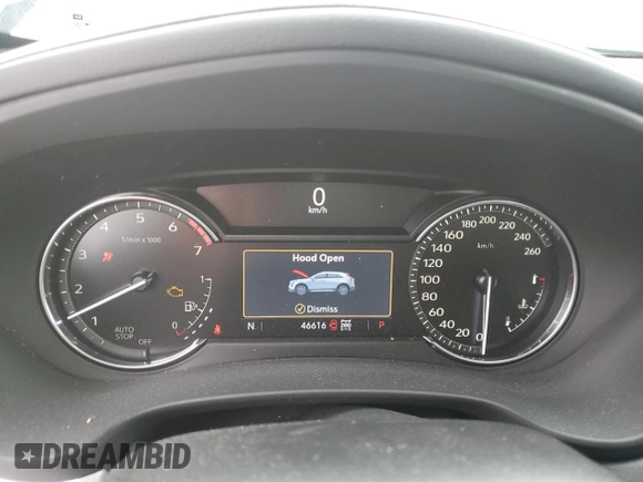 2022 Cadillac XT4 AWD Premium Luxury with VIN 1GYFZDR45NF153100, listed as a Copart auction lot 47483535 with 46,616 mi miles and Salvage Title. Bid and sale history available at carsss.com. Image 9.