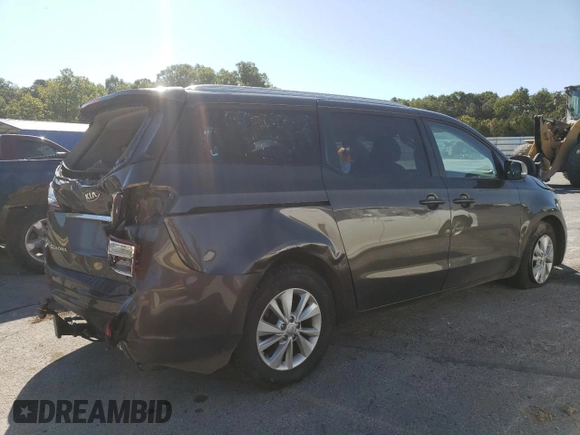 2016 Kia Sedona LX with VIN KNDMB5C16G6165913, listed as a Copart auction lot 73969764 with 163,481 mi miles and Salvage Title. Bid and sale history available at carsss.com. Image 3.