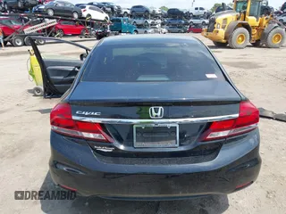 2015 Honda Civic Sedan EX-L with VIN 19XFB2F9XFE249119, listed as a IAAI auction lot 41877073 with 92,886 mi miles. Bid and sale history available at carsss.com. Image 16.