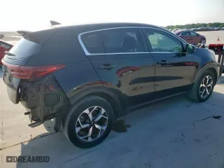 2020 Kia Sportage LX with VIN KNDPM3AC6L7719066, listed as a Copart auction lot 53082115 with 31,244 mi miles and Salvage Title. Bid and sale history available at carsss.com. Image 3.