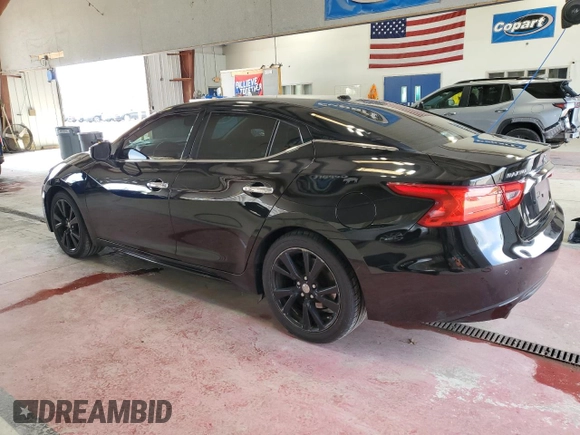 2018 Nissan Maxima SV with VIN 1N4AA6AP3JC380568, listed as a Copart auction lot 58955605 with 129,804 mi miles and Salvage title. Bid and sale history available at DreamBid. Image 2.