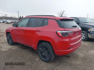 2023 Jeep Compass Limited with VIN 3C4NJDCN3PT543972, listed as a IAAI auction lot 41512777 with 45,464 mi miles and . Bid and sale history available at carsss.com. Image 3.
