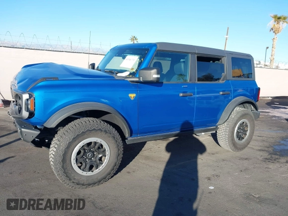 2022 Ford Bronco z VIN 1FMEE5DPXNLB37346, wystawiony jako IAAI lot #41346731 z przebiegiem 20 709 mil mil oraz . Historia ofert i sprzedaży dostępna na DreamBid. Obrazek 15.