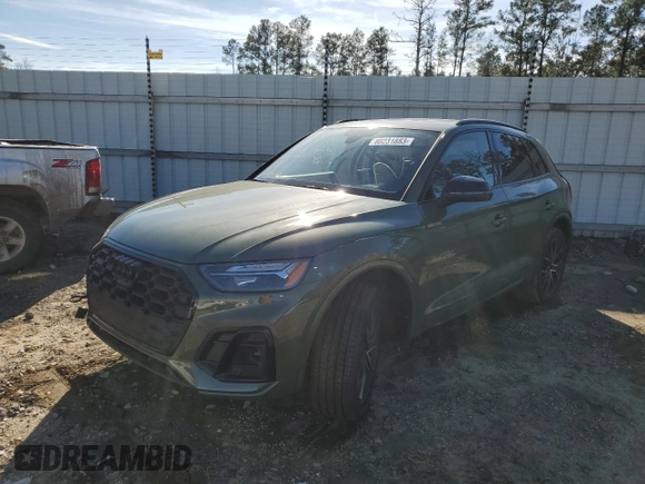 2022 Audi SQ5 Premium Plus with VIN WA1B4AFY4N2024744, listed as a Copart auction lot 80231883 with 32,210 mi miles and . Bid and sale history available at DreamBid. Image 1.