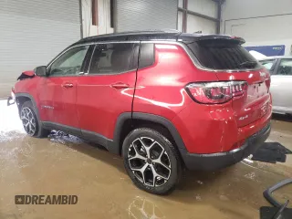 2025 Jeep Compass Limited with VIN 3C4NJDCN5ST565528, listed as a Copart auction lot 51971855 with 2,498 mi miles and Salvage title. Bid and sale history available at DreamBid. Image 2.