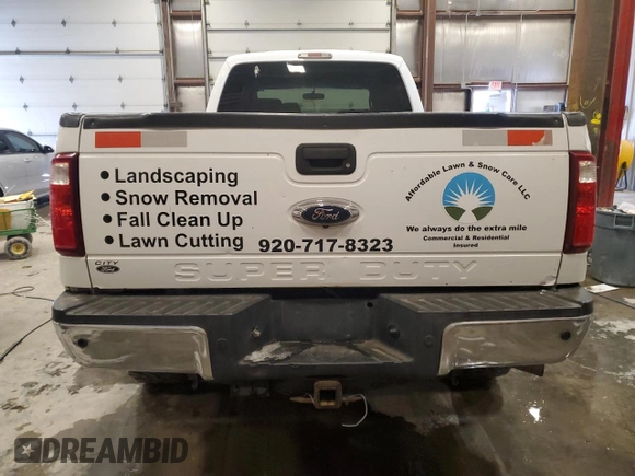 2015 Ford F-350 XL with VIN 1FT7W3BT2FEB84021, listed as a Copart auction lot 50118145 with 349,432 mi miles and Non Repairable. Bid and sale history available at DreamBid. Image 6.