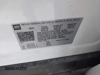 2024 GMC Terrain SLT with VIN 3GKALVEG0RL149351, listed as a IAAI auction lot 42595107 with 39,391 mi miles and . Bid and sale history available at DreamBid. Image 9.