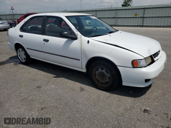 1998 Nissan Sentra XE with VIN 1N4AB41D0WC758845, listed as a Copart auction lot 56358355 with 112,545 mi miles and Salvage title. Bid and sale history available at DreamBid. Image 4.
