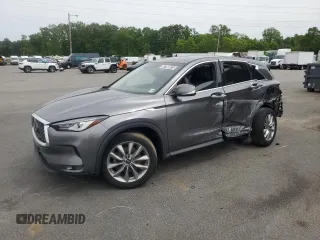 2022 Infiniti QX50 Pure z VIN 3PCAJ5AB2NF111771, wystawiony jako Copart lot #57990815 z przebiegiem 99 210 mil mil oraz Czysty tytuł • Clean title. Historia ofert i sprzedaży dostępna na DreamBid. Obrazek 1.