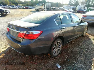 2013 Honda Accord Sport with VIN 1HGCR2F50DA094514, listed as a IAAI auction lot 35109256 with 78,728 mi miles and . Bid and sale history available at DreamBid. Image 4.