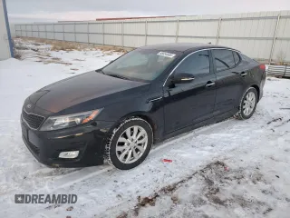 2015 Kia Optima EX with VIN 5XXGN4A77FG363163, listed as a Copart auction lot 88054885 with 100,645 mi miles and Salvage Title. Bid and sale history available at carsss.com. Image 1.