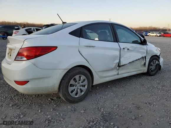 2017 Hyundai Accent SE with VIN KMHCT4AE0HU224228, listed as a Copart auction lot 47769335 with 182,917 mi miles and Salvage Title. Bid and sale history available at carsss.com. Image 3.