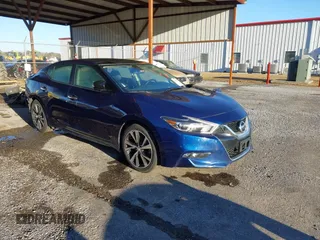 2017 Nissan Maxima SV with VIN 1N4AA6AP9HC435471, listed as a IAAI auction lot 41572210 with 112,159 mi miles. Bid and sale history available at carsss.com. Image 1.