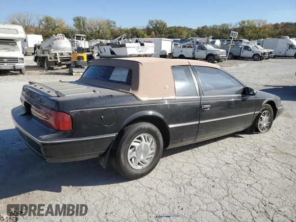 1991 Mercury Cougar z VIN 1MEPM60T2MH600363, wystawiony jako Copart lot #76543714 z przebiegiem 169 767 mil mil oraz Szkoda całkowita • Salvage title. Historia ofert i sprzedaży dostępna na DreamBid. Obrazek 3.